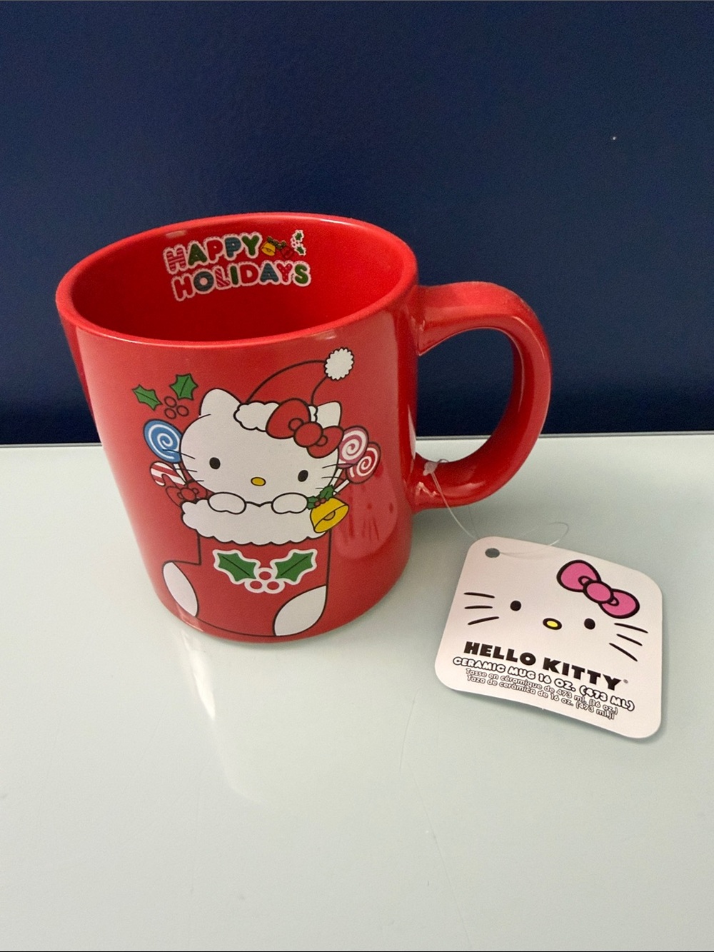 NWT Hello Kitty Christmas Mug